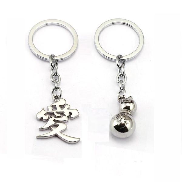cartoon naruto keychain gaara gourd love logo pendant keyring chinese word love metal key holder car key chains anime jewelry, Silver
cartoon naruto keychain gaara gourd love logo pendant keyring chinese word love metal key holder car key chains anime jewelry, Silver