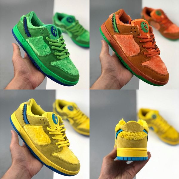 2020 new sb dunks low pro mens running shoes dancing bears skateboard sport sneakers women yellow orange green pink blue des chaussures
2020 new sb dunks low pro mens running shoes dancing bears skateboard sport sneakers women yellow orange green pink blue des chaussures