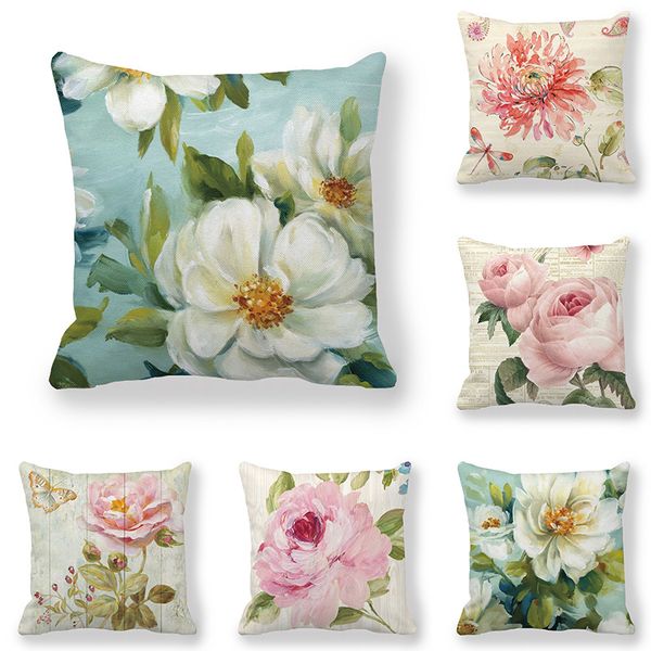 flower pattern cotton linen cushion cover vintage style flowers pattern pillowcase waist throw pillows cover home decor
flower pattern cotton linen cushion cover vintage style flowers pattern pillowcase waist throw pillows cover home decor
