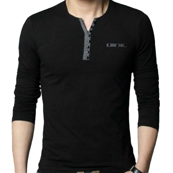 men's sweaters cotton t shirt men 2021 spring autumn long sleeve t-shirt henry collar tee fashion casual j943, White;black
men's sweaters cotton t shirt men 2021 spring autumn long sleeve t-shirt henry collar tee fashion casual j943, White;black