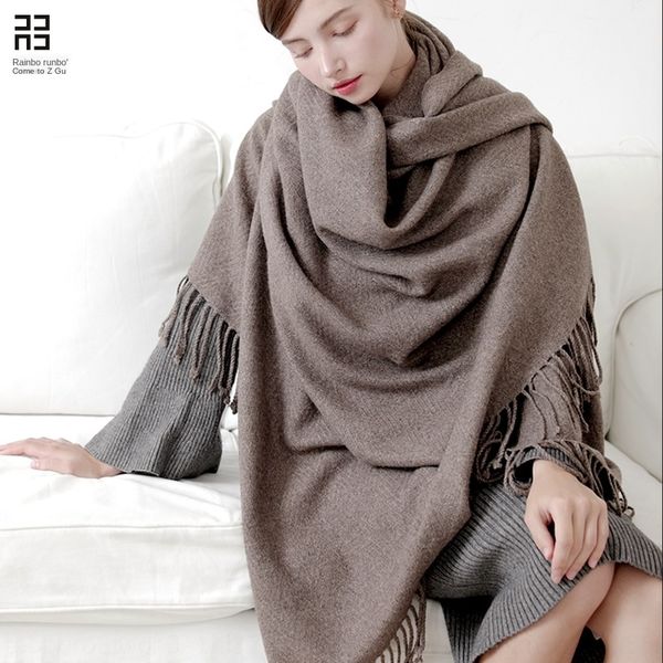 bg6bk moisturizing super large lamb wool cloak women's cloak coffee shawl season coffee herringbone pattern thick blanket multi-functio, Blue;gray
bg6bk moisturizing super large lamb wool cloak women's cloak coffee shawl season coffee herringbone pattern thick blanket multi-functio, Blue;gray