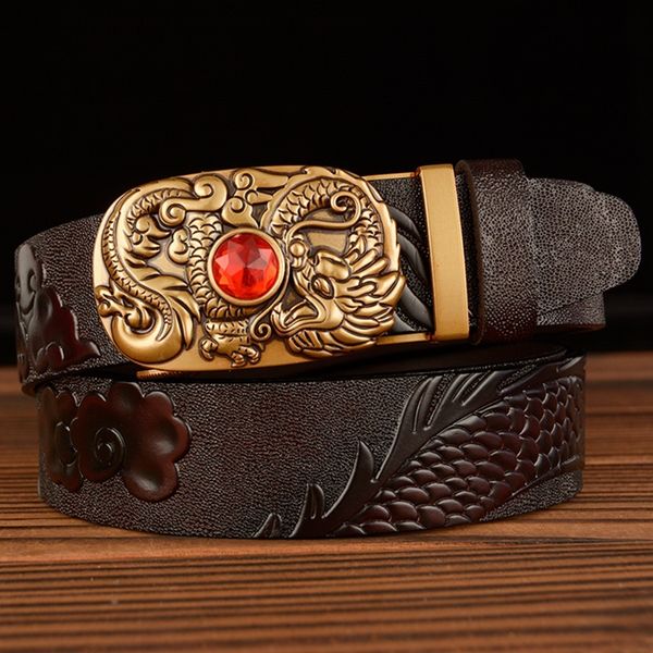 dqodq national style dragon ball automatic buckle men's genuine leather dragon pattern carved hair band national hair band personalized, Black;brown
dqodq national style dragon ball automatic buckle men's genuine leather dragon pattern carved hair band national hair band personalized, Black;brown