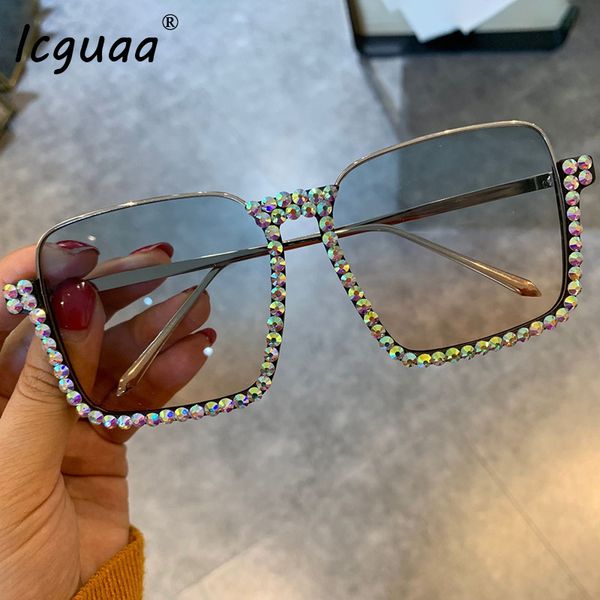 crystal square half frame sunglasses women fashion clear lens diamond frame gradient blue tea elegant female eyewear uv400
crystal square half frame sunglasses women fashion clear lens diamond frame gradient blue tea elegant female eyewear uv400