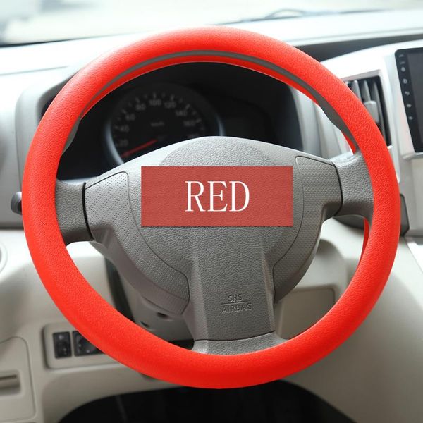 durable waterproof high qulaity antiskid soft silicone car auto steering wheel cover suits for universal car size ing
durable waterproof high qulaity antiskid soft silicone car auto steering wheel cover suits for universal car size ing