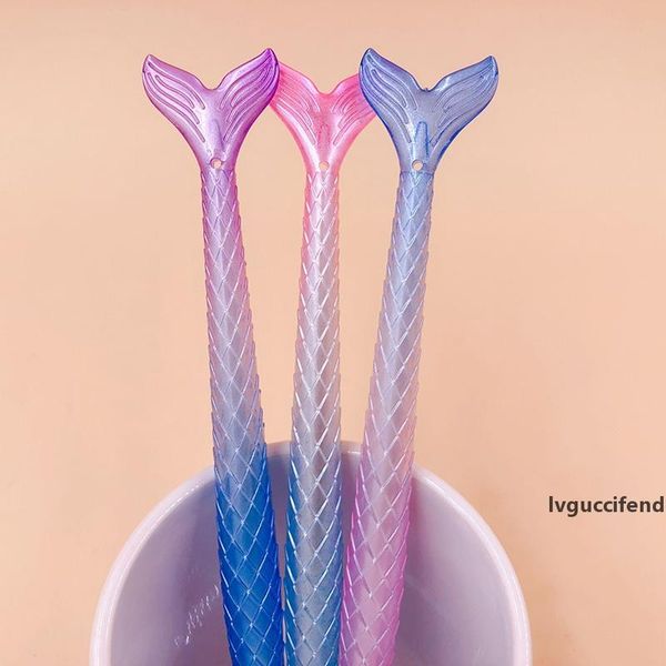 dhl 180pcs/lot kawaii gradient gel pens cute mermaid pens novelty neutral pens for kids gift school office supplies stationery
dhl 180pcs/lot kawaii gradient gel pens cute mermaid pens novelty neutral pens for kids gift school office supplies stationery