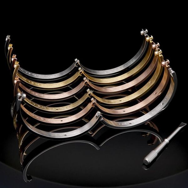 sell love three colour 316l stainless steel screw bangle bracelet with screwdriver and original box screws, Black
sell love three colour 316l stainless steel screw bangle bracelet with screwdriver and original box screws, Black
