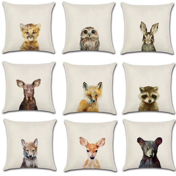 cute cartoon rabbit printed cushion cover cotton linen bear owl pillow case sofa decorative pillowcases cover funda de almohada
cute cartoon rabbit printed cushion cover cotton linen bear owl pillow case sofa decorative pillowcases cover funda de almohada