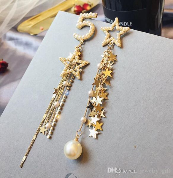 korean stars tassel asymmetric earrings female long temperament tassel earrings 2019 new tide earrings silver needle, Gray
korean stars tassel asymmetric earrings female long temperament tassel earrings 2019 new tide earrings silver needle, Gray