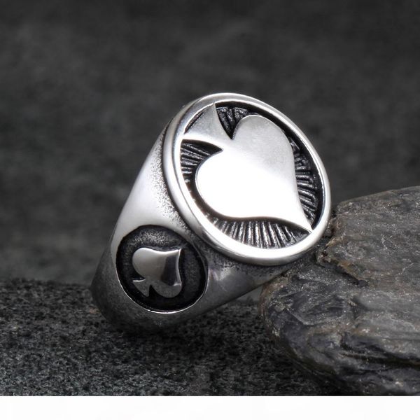 european fashion stainless steel vintage ring male peach heart ring titanium steel ring jewelry mix size 7 to 13, Silver
european fashion stainless steel vintage ring male peach heart ring titanium steel ring jewelry mix size 7 to 13, Silver