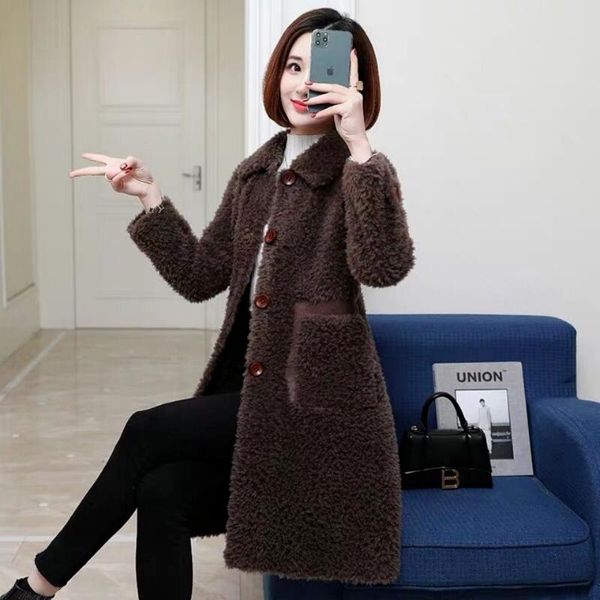 2020 new women winter fashion new real lamb fur genuine wool fur jacket warm oversize outerwear sheep shearing overcoat a160, Black
2020 new women winter fashion new real lamb fur genuine wool fur jacket warm oversize outerwear sheep shearing overcoat a160, Black