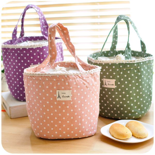 fashion dot design storage bag portable insulated lunch bag thermal lunch bags storage organizer -35
fashion dot design storage bag portable insulated lunch bag thermal lunch bags storage organizer -35