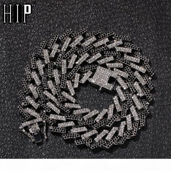 hip hop full pave rhinestone 15mm bling iced out crystal miami zircon cuban men's necklace for men jewelry with box, Silver
hip hop full pave rhinestone 15mm bling iced out crystal miami zircon cuban men's necklace for men jewelry with box, Silver