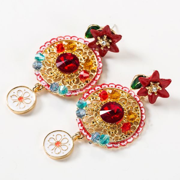 exaggerated multi-layer hollow round alloy diamond rhinestone acrylic dripping flower s925 silver needle earrings female, Golden
exaggerated multi-layer hollow round alloy diamond rhinestone acrylic dripping flower s925 silver needle earrings female, Golden