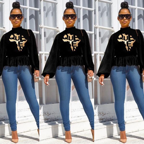 водолазка tshirt мода талия горячего тиснения сыпучих топ famale дизайнер повседневная одежда женские фонарики рукав, White
водолазка tshirt мода талия горячего тиснения сыпучих топ famale дизайнер повседневная одежда женские фонарики рукав, White