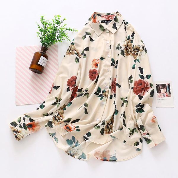 shirts blouses women fashion casual female turn-down collar loose long sleeve flower print blouse style shirt l0856, White
shirts blouses women fashion casual female turn-down collar loose long sleeve flower print blouse style shirt l0856, White