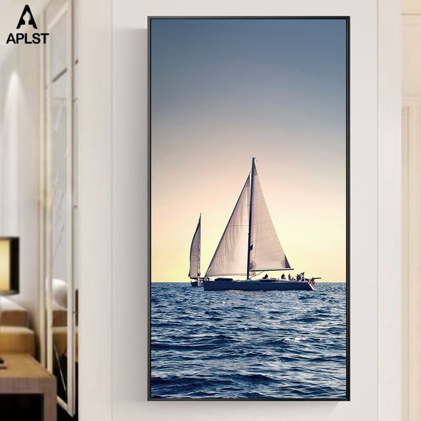 sunset sea ocean prints and posters sailboat yacht canvas modern large pictures landscape painting for living room lobby decor
sunset sea ocean prints and posters sailboat yacht canvas modern large pictures landscape painting for living room lobby decor