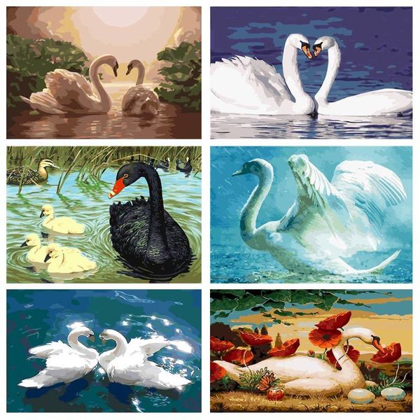 yijie diy painting by numbers swan drawing on canvas handpainted painting art gift diy home decoration
yijie diy painting by numbers swan drawing on canvas handpainted painting art gift diy home decoration