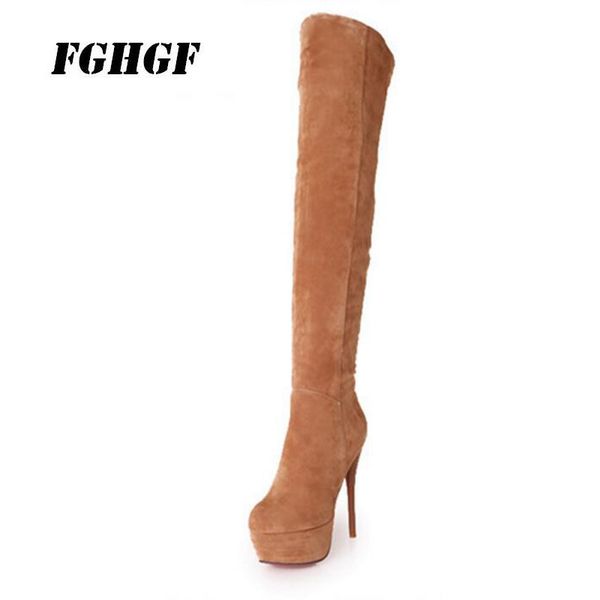 package mail qiu dong chao big yards high high heels fashion female boots grind arenaceous boots stage catwalk, Black
package mail qiu dong chao big yards high high heels fashion female boots grind arenaceous boots stage catwalk, Black