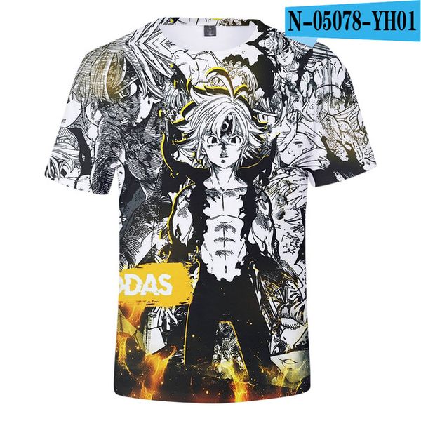 seven deadly sins meliodas short-sleeve classic anime man printed cosplay 3d print shirts kawaii comics harajuku men clothing
seven deadly sins meliodas short-sleeve classic anime man printed cosplay 3d print shirts kawaii comics harajuku men clothing
