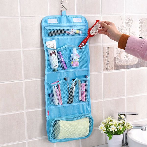 cosmetic bags & cases solid women men hanging bag foldable handbag travel toiletry for women's fashion portable makeup wash pouch
cosmetic bags & cases solid women men hanging bag foldable handbag travel toiletry for women's fashion portable makeup wash pouch
