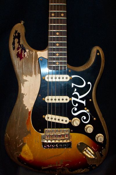 quality electric guitar custom aged/relic srv guitar
quality electric guitar custom aged/relic srv guitar