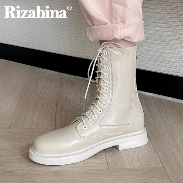 rizabina real leather woman short boots zipper fashion flats winter shoe woman warm cross strap casual daily footwear size 33-40, Black
rizabina real leather woman short boots zipper fashion flats winter shoe woman warm cross strap casual daily footwear size 33-40, Black