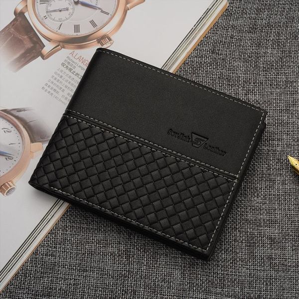 fashion mens short leather wallet male brand business purses with card holder wallets for men drop shipping, Red;black
fashion mens short leather wallet male brand business purses with card holder wallets for men drop shipping, Red;black