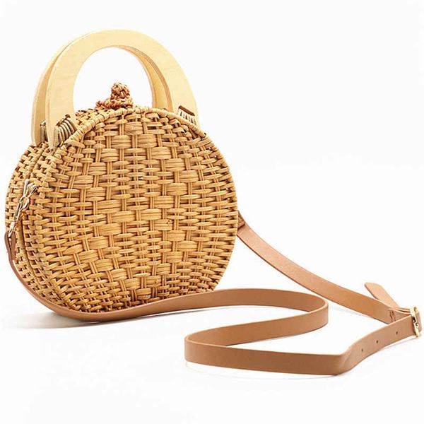 woman fashion wood handle rattan knit bag yellow white plastic straw bag shoulder circle messenger
woman fashion wood handle rattan knit bag yellow white plastic straw bag shoulder circle messenger