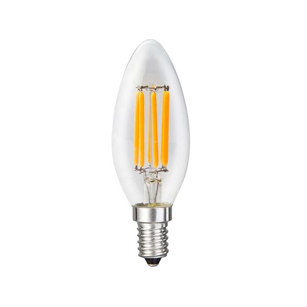 Six Filament Bulbs Together To Sell Small Screws E14110-130 - V Tail Tip Pull Bubble Bubble Small 6 W Bulb 2700 K