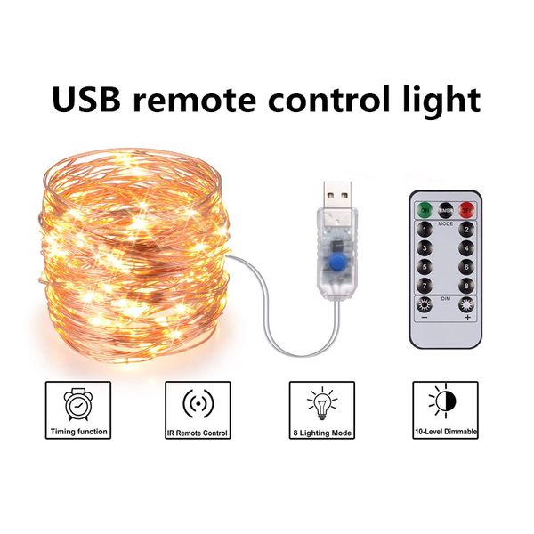 copper string light 10m 20m colorful usb battery operated string lights 8 modes wedding party christmas fairy lights
copper string light 10m 20m colorful usb battery operated string lights 8 modes wedding party christmas fairy lights