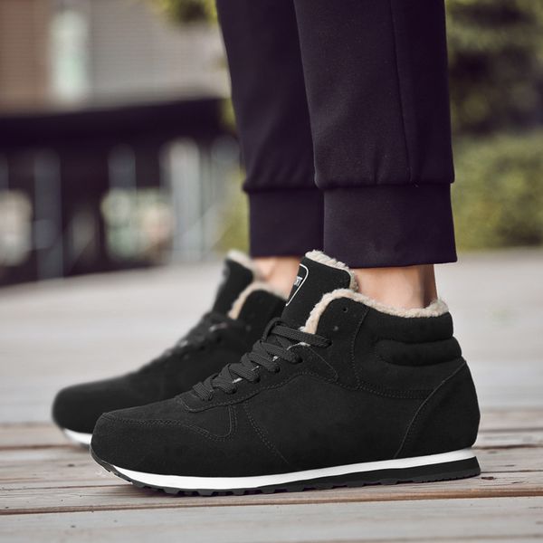2020 winter plush men boots fashion warm ankle botas shoes plus size comfortable casual sneakers hx-063, Black
2020 winter plush men boots fashion warm ankle botas shoes plus size comfortable casual sneakers hx-063, Black