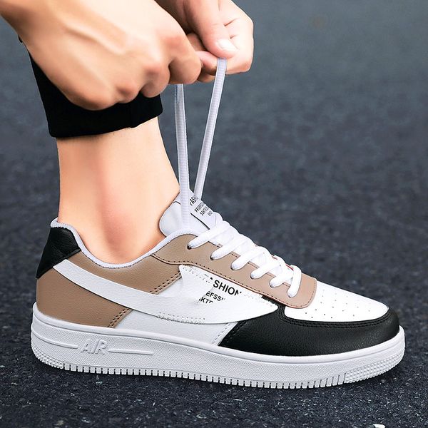 new fashion design men shoes lace-up breathable casual sneakers men lightweight running shoes brown trainers zapatillas hombre, Black
new fashion design men shoes lace-up breathable casual sneakers men lightweight running shoes brown trainers zapatillas hombre, Black