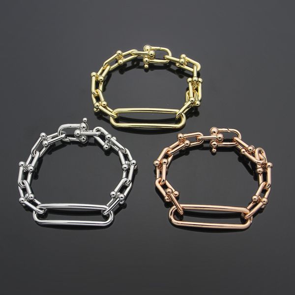 2020 designer titanium steel t-letter large u-chain bracelet couple bracelet set bracelet for men and women, Black
2020 designer titanium steel t-letter large u-chain bracelet couple bracelet set bracelet for men and women, Black