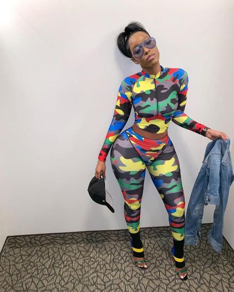 hhdmv 2020 women fashion new street hip hop style sets long sleeve zipper elastic long pants camouflage two piece sets, Gray
hhdmv 2020 women fashion new street hip hop style sets long sleeve zipper elastic long pants camouflage two piece sets, Gray