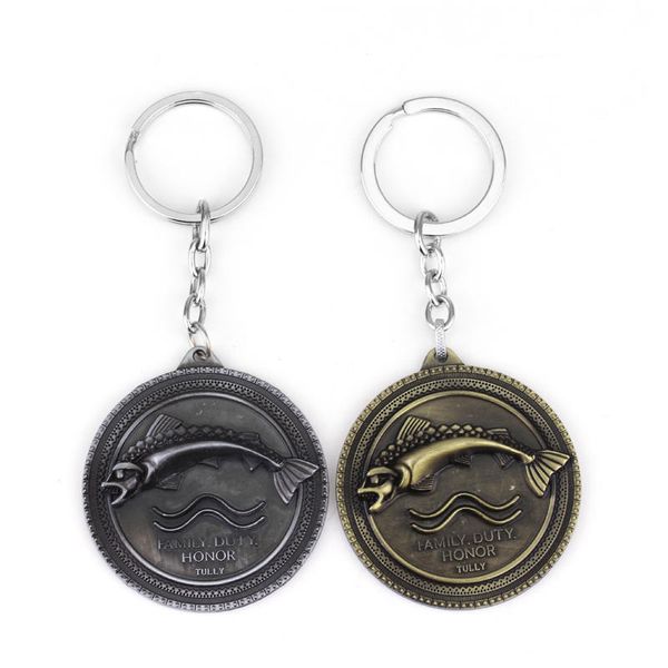 a song of and fire around key chain tuli family alloy logo car keychain for man women, Silver
a song of and fire around key chain tuli family alloy logo car keychain for man women, Silver