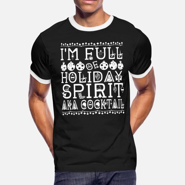 im full of holiday spirit aka cocktail christmas t shirt men print tee shirt plus size 3xl unique graphic new style spring leisure shirt
im full of holiday spirit aka cocktail christmas t shirt men print tee shirt plus size 3xl unique graphic new style spring leisure shirt
