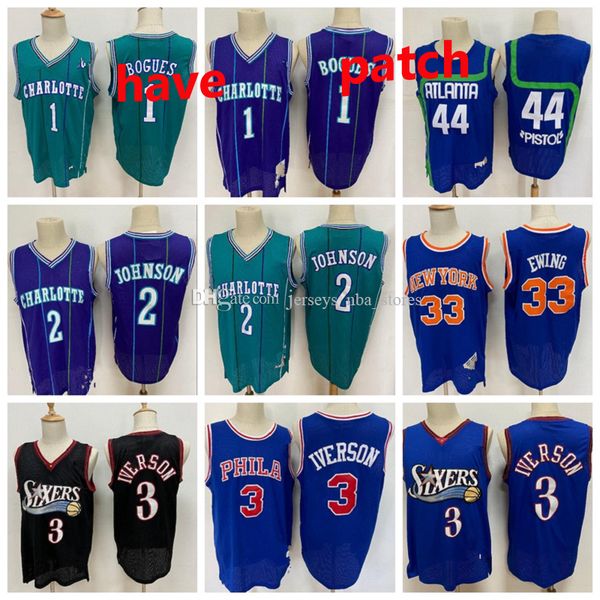 mens charlotte hornets 33 evins 3 iverson 10 frazier larry johnson muggsy bogues dell curry basketball jersey 01, Black;red
mens charlotte hornets 33 evins 3 iverson 10 frazier larry johnson muggsy bogues dell curry basketball jersey 01, Black;red