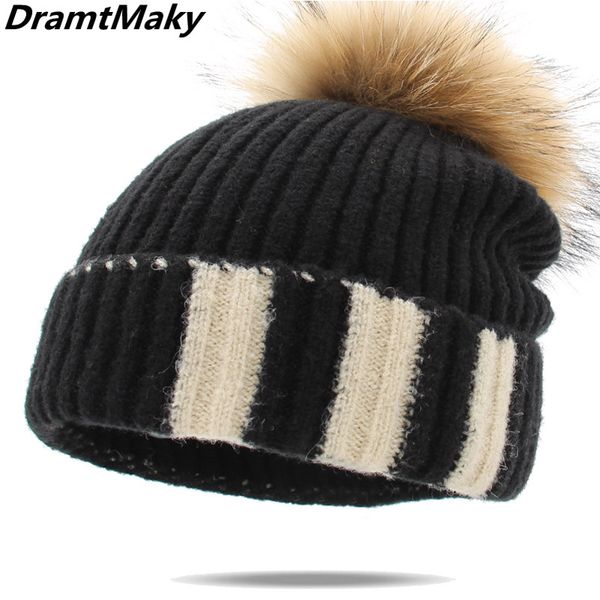 winter fur pompom knitted winter hat cap women elegant autumn skullies beanies casual streetwear warm female black cap bonnet, Blue;gray
winter fur pompom knitted winter hat cap women elegant autumn skullies beanies casual streetwear warm female black cap bonnet, Blue;gray