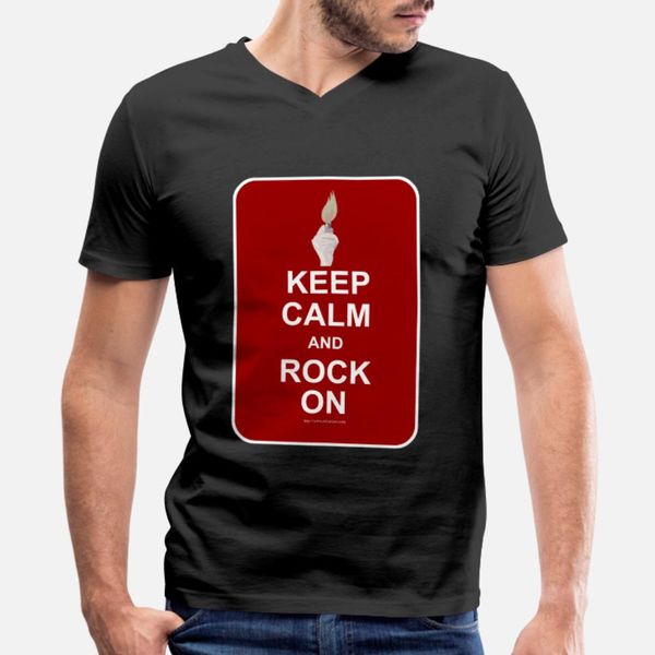 keep calm rock on t shirt men customized tee shirt o-neck formal crazy humor summer kawaii shirt
keep calm rock on t shirt men customized tee shirt o-neck formal crazy humor summer kawaii shirt