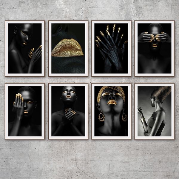 beautiful golden black lady wall art canvas painting nordic posters and prints fashion wall pictures for living room home decor
beautiful golden black lady wall art canvas painting nordic posters and prints fashion wall pictures for living room home decor