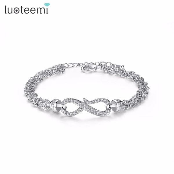 luoteemi fashion twist geometric bracelet bangles for women white gold-color crystal cz bracelet party jewelry braceleiras pulse, Black
luoteemi fashion twist geometric bracelet bangles for women white gold-color crystal cz bracelet party jewelry braceleiras pulse, Black