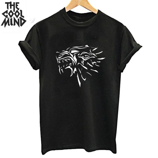 coolmind 100% cotton short sleeve wolf house stark print women t shirt casual o-neck women tshirt cool o-neck t-shirt female, White
coolmind 100% cotton short sleeve wolf house stark print women t shirt casual o-neck women tshirt cool o-neck t-shirt female, White