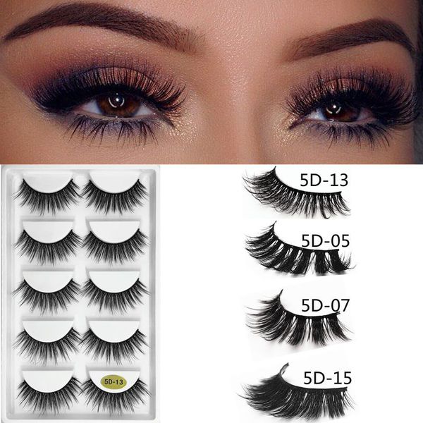 5 pairs/set 3d mink false eyelashes natural thick handmade false eyelashes comfortable fake lashes extension supplies
5 pairs/set 3d mink false eyelashes natural thick handmade false eyelashes comfortable fake lashes extension supplies