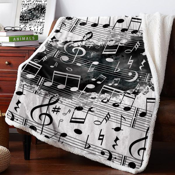 musical note music black and white splatter blankets fleece blankets winter blanket personalized bedclothes
musical note music black and white splatter blankets fleece blankets winter blanket personalized bedclothes