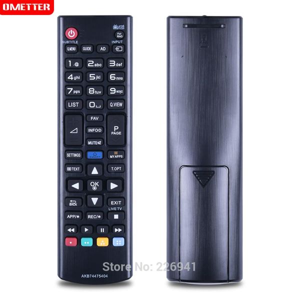remote controlers akb74475404 use for lg led lcd smart tv control 50lb582 32lf592u 26ln460r 42ln577s 29ln460r 55lb582 49lf590v 49uf6407 49u
remote controlers akb74475404 use for lg led lcd smart tv control 50lb582 32lf592u 26ln460r 42ln577s 29ln460r 55lb582 49lf590v 49uf6407 49u