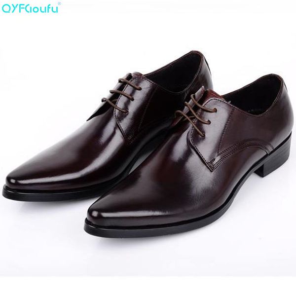 qyfcioufu new 2020 business dress men formal shoes wedding pointed toe fashion genuine leather shoes flats oxford for men, Black
qyfcioufu new 2020 business dress men formal shoes wedding pointed toe fashion genuine leather shoes flats oxford for men, Black
