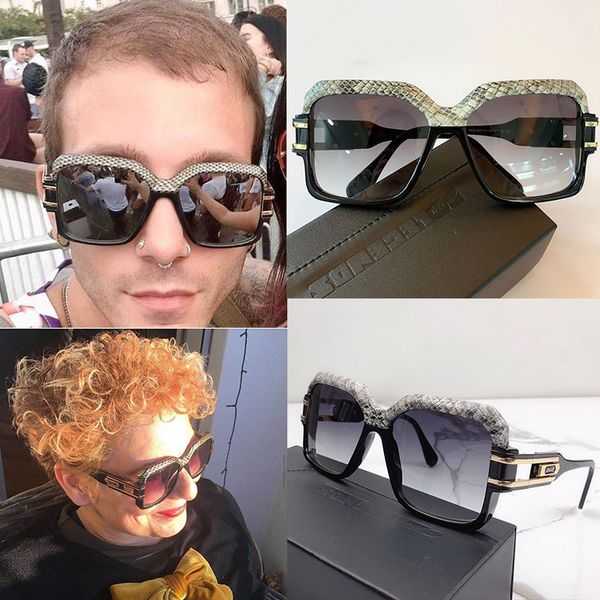 retro style sunglasses mod623 rectangular half-snake skin wrapped frame can be easily controlled by men and women of all ages 623glasses, White;black
retro style sunglasses mod623 rectangular half-snake skin wrapped frame can be easily controlled by men and women of all ages 623glasses, White;black