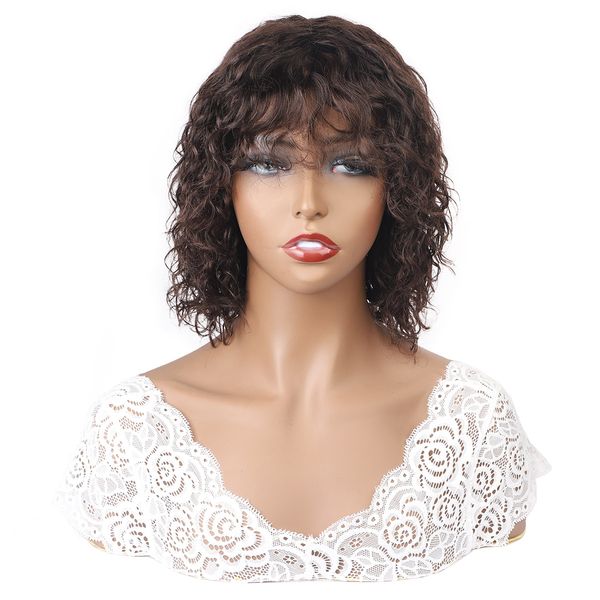 ishow 2 brazilian deep curly human hair wigs with bangs machine made wigs peruvian curly wave none lace wigs indian hair malaysian water, Black;brown
ishow 2 brazilian deep curly human hair wigs with bangs machine made wigs peruvian curly wave none lace wigs indian hair malaysian water, Black;brown