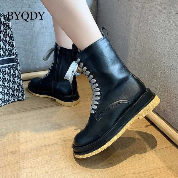 byqdy british women motorcycles boots lace-up mid-calf boots plush inside autumn winter ladies shoes for uk girls with zipper, Black
byqdy british women motorcycles boots lace-up mid-calf boots plush inside autumn winter ladies shoes for uk girls with zipper, Black