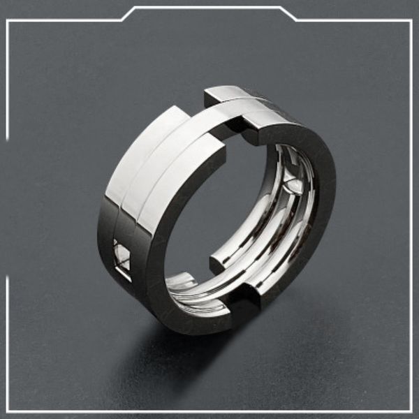 2020 new most popular ring fashion simple titanium steel stainless steel kiss fish creative couple necklace gift transformable dual-use ring, Silver
2020 new most popular ring fashion simple titanium steel stainless steel kiss fish creative couple necklace gift transformable dual-use ring, Silver